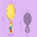 Wet Brush Winnie The Pooh Original Detangler Hair Brush, Soft, Flexible Bristles Gently Detangle All Hair Types, Works on Wet or Dry Strands, Ergonomic Handle, Reduces Breakage, Pooh & Friends