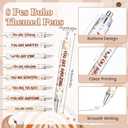 Boho Inspirational Theme Office Supplies Include 9 Pack Rainbow Sticky Notes 8 Pcs Motivational Retractable Ballpoint Pen 50 Pcs Cute Stickers First Day of School Employee Appreciation Gifts