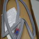 Upgraded ADX73350633 Refrigerator Door Gasket Compatible with LG Refrigerator Door Seal ADX72930408 ADX73350609 AP6800571 PS12588648 Kenmore Refrigerator Door Gasket Seal Gray Fridge Door Seal(Right)