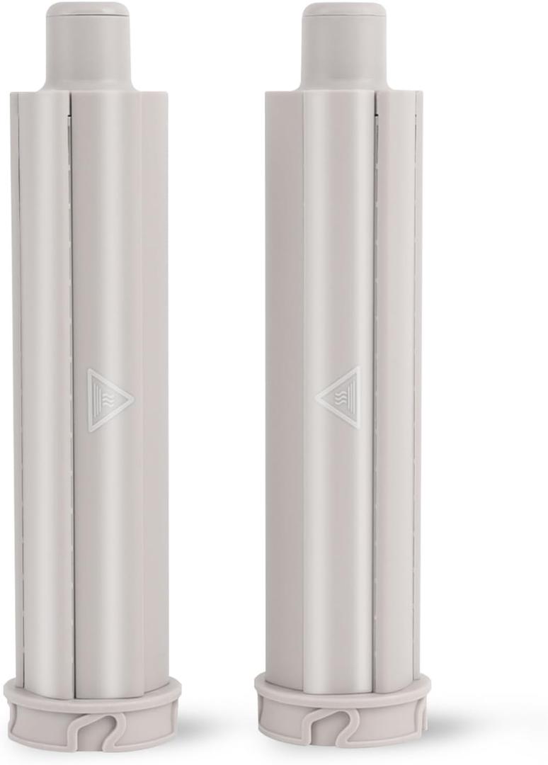 1 Pair Auto-Wrap Curlers Compatible with Shark FlexStyle (HD400 Series) Curling Iron Accessory, Self-Curling Attachment, Effortless Curls, Waves & Volume Hair Tools, Hair Styler & Drying Tool