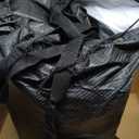 Heavy Duty Car Cover for Automobiles All Weather Waterproof, Outdoor Snowproof UV Protection Windproof, Door Zipper, Soft Cotton Universal Car Covers (Black, Fit Sedans 171"-180")