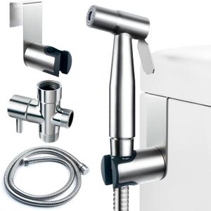 Bidet Attachment for Toilet - Handheld Bidet Sprayer with Jet Spray, Muslim Shower & Shatafa Toilet Hose/Bidet Hose