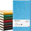 Oucaru Lined Journal Notebook, 8 Pack, 180 Pages, A5 Journals for Writing, 100 GSM Thick Paper, Small Notebooks Daily Journal for Women Men Work, Business, School, Travel Supplies (8 Vibrant Colors)