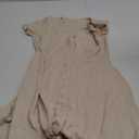 LOFAAC Women Sexy V Neck Button Down Knitted Short Dress Slim Fit Cap Sleeve Flowy Swing Going Out Mini Dress Summer Size Small