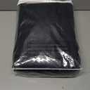 Yakamok 100% Blackout Curtain Panels 96 inches Cold and Light Blocking Drapes for Nursery, 2 Thick Layers Thermal Insulated Draperies (2 Pieces, 50 Wide Each Panel, Black Front with White Backing)