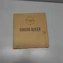 Cheese Slicer & Cheese Cutter | Stainless Steel cheese slicer with 10 Replacement-wires | Cheese Cutter for Block Cheese Metal Cheese Slicer Cutting Board Kitchen Gadgets Gift Set for Cheese Butter