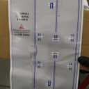 Reusable Pickball Court Stencil Kit – 44x20 ft Full-Size Stencil, Durable Plastic Court Liner for Concrete, Easy Setup with Complete Accessories (Not Paperboard)