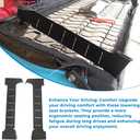 MOTOQUEEN for GMC Chevy C10 1960-1972 2" Drop Kit Lowering Seat Brackets 1 Pair Iron Black