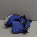 Doglay Dog Coat with Harness, Reflective Warm Dog Jacket Waterproof Puppy Winter Coat for Cold Weather, Adjustable Fleece Jacket for Small Medium Large Dogs (Blue), Size S