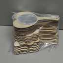 18-Pack Unfinished Wood Mirrors for Crafts 4.4x7 Inch Handheld Mirrors for DIY Crafts Project