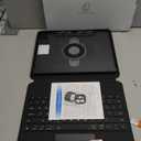 Blosomeet Clear Keyboard Case for iPad Air 13 Inch (M4 2026/M3 2025/M2 2024) & iPad Pro 12.9 inch (3/4/5/6th Gen), Detachable Magnetic Cover w/Pen Holder, Native Trackpad & Adjustable Stand, Black