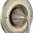 MOEN T2131BN Eva Collection Posi-Temp Tub/Shower Trim Kit Valve Required, 1 count, Brushed Nickel