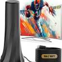 2025 TV Antenna Indoor Long Range 1000 Miles, Supports 4K 1080p Digital Antenna for Smart TV Indoor with Signal Amplifier 16ft HDTV Coax Cable