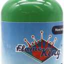 Flame King 1/4-lb Empty Refillable Propane Cylinder Tank - Reusable & Transportable - Safe and Legal Refill Option - UL1769 Listed Valve