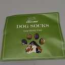 EXPAWLORER Anti Slip Dog Socks to Prevent Licking Paws, Dog Shoes for Hot Pavement, Dog Booties for Small Medium Large Senior Dogs, Traction Control Boots & Paw Protectors for Hardwood Floors (khaki)