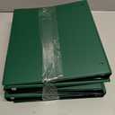 5 x Avery Durable 3 Ring Binder, 1" Slant Rings, 1 Green Binder (27253)