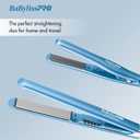 BabylissPRO Nano Titanium Ultra-Sleek Hair Straightener, Flat Iron for All Hair Types