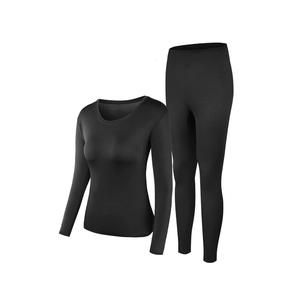 PISIQI Thermal Underwear Women Ultra-Soft Long Johns Set Base Layer Skiing Winter Warm Top & Bottom XS