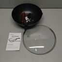 Souped Up Recipes 10 Inch Carbon Steel Wok For Electric, Induction and Gas Stoves (Lid and User Guide Video Included)