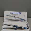 Nano Titanium Prima Ionic Hair Straightener  Professional Flat Iron & Curling Iron in One for Stylists, Pro Styling Hair Tool (1 1/4 Inch)