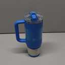 STANLEY Quencher ProTour Flip Straw Tumbler with Leakproof Lid 30 oz | Built-in Straw and Handle | Cup Holder Compatible for Travel | insulated Stainless Steel Cup | BPA-Free | Azure Fade