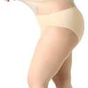 MANZI 4 Pairs Plus Size Pantyhose for Women 20 Denier Sheer Stocking (XL)