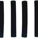 4Pcs Black Baby Stroller Handle Cover Push Tube Cart Sleeve Foam Covers Armrest Soft Pr Baby Cart Covers Shopping, Travel Gear