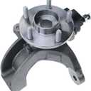 Front Steering Knuckle & Wheel Bearing Hub Assembly Fit for 2011 2012 2013 Ford Transit Connect 698-467 698-466 LK013 LK014