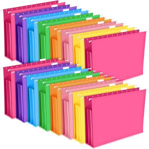 Pack of 40 Hanging Organizer File Folders
