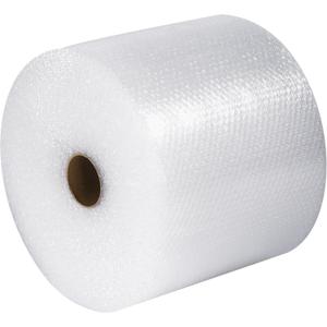 Ship Now Supply SNBWUP1248 Parcel Ready Air Bubble Rolls, 1/2" x 48" x 125', (1 Roll), 48" Width, 0.5" Height, Clear