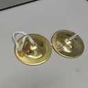 BHAVICREATION Manjeera Manjira Brass Manjeera Hand Cymbal Finger Cymbal