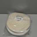 6PCS 8 Inch Polishing Wheels Kit for Bench Grinder, Include 5/8" Arbor Hole White Cotton Polish Wheels(50Ply), Yellow Cotton Wheel(40Ply), Soft Flannel Buffing Wheel(30Ply)& 3 Polishing Compound Set