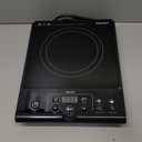 Mueller RapidTherm Portable Induction Cooktop, 1800W Hot Plate Electric Stove Top Burner. 8 Temp Levels, Auto-Off & Pot Detection, LED Display, Child Lock, 4 Programs, Burners for Cooking