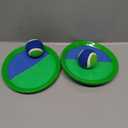 Toss and Catch Ball Game Set, 4 Paddles and 4 Balls Outdoor Paddle Catch Game for Kids, Backyard Beach Pool Yard Toy, Summer Birthday Gift for Boys Girls Ages 4-12