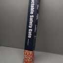 Retractable Safety Baby Gate or Mesh Dog Gate,Durable Portable Mesh Retractable Gate,Easy to Use for Stairs, Doorways, Hallways, Indoor, Outdoor, 33.5" Tall, Up to 45" Wide, Cream