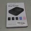 Coffee Mug Warmer, Smart Coffee Warmer for Desk, 3 Temperature Control & Auto Shut Off, Cup Warmer for Candle,Milk,Tea,Beverage,Cute Coffee Lovers Gift IdeasPink-No Mug