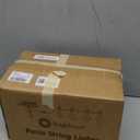 Brightown 58FT Solar String Lights Outdoor with Remote Cable Ties and Hooks, Commercial Grade Patio Lights with 26 LED Shatterproof Bulbs, 3 Light Modes Hanging Light for Backyard Party Decor