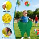 yofit 24Pcs Granny Pants Yard Game Funny Field Day Outdoor Games for Adults Kids and Family Gaint Pant Set for Brithday Party Tossing Games Activities for Groups