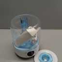 HiLIFE Humidifiers for Bedroom, 3L Ultrasonic Cool Mist Humidifiers for Home Baby Nursery & Plants, Quiet Top Fill Air Humidifier Lasts Up to 30 Hours, Auto Shut-Off, Filterless