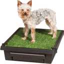 PetSafe Pet Loo Portable Dog Potty - Pet Toilet Alternative for Puppy Pads - Small - Perfect for House Training - Easy-to-Clean Grass Mat (Small (Pack of 1))