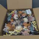 2PACK Spring Wreaths for Front Door Porch Wreath with Eucalyptus and Fall Pumpkin Berries Wreath for Indoor Outdoor Decor for Autumn Harvest Thanksgiving Holiday Celebrations