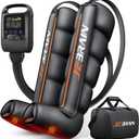 Professional Sequential Air Compression Boots for Athletes, Small
Cordless, Fast Recovery & Circulation, 5 Air Chamber, 6 Smart Mode, 13 Custom Zone, 8 intensity, 3500 mAh, 2 Level Foot Heat