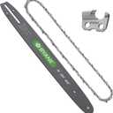 18-Inch Carbide Chainsaw Bar and Chain Combo for Stihl, .325" Pitch, .063" Gauge, 74 Drive Links, Fits Stihl MS 271, MS 290, 028, MS 270