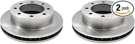 Automotive Replacement Brake Rotors 2X Front Brakes and Rotors Kit for F-250 Super Duty 1999 for F-350 Super Duty 1999