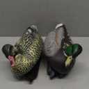 Cifavor Duck Decoys 2pcs Mallard Duck Decoys Realistic Plastic Floating Duck for Hunting Decoy Garden Decor Pond Decorations Holiday Decoration Goose Decoy