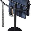 Matte Black Hand Towel Holder Stand, Free-Standing Towel Rack, SUS304 Stainless Steel Towel Bar Rack Stand, Tower Bar for Bathroom Kitchen Vanity Countertop