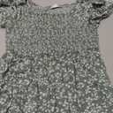 Nemidor Plus Size Summer Print Midi Boho Dress for Curvy Women Casual Smocked Floral Long Beach Dresses with Pocket, 16Plus