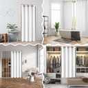 Chinese Mountain Door Curtain for Doorway Privacy 34x80 Inch 1 Panel Kids Landscape Painting Red Plum Closet Door Cover Boy Girl Chinese Traditional Culture Darkening Curtain Sunset (Orange Red Black)