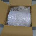 U-QE 100 Pieces White Plastic Plates - 6 Inch White Disposable Plates - Washable & Reusable - Premium Hard Dessert Plates - Party Supplies for Birthdays, Celebrations, Travel, Wedding,Party and Events