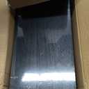 BAYKA Floating Shelves for Bedroom Decor, Wall Shelves for Storage, Wall Mounted Rustic Wood Floating Shelf for Books,Corner Shelf for Bathroom,Kitchen,Living Room (Black and Gold Set of 4)